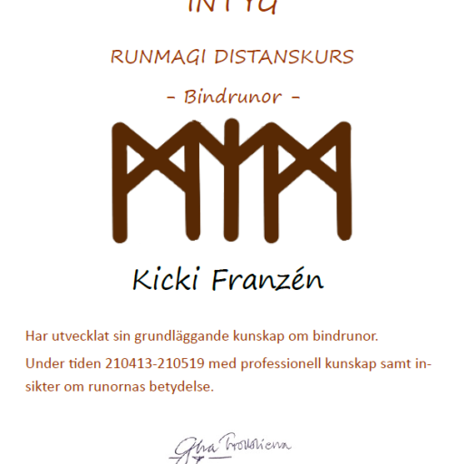 Kicki-bindrunor