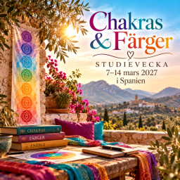 Chakras & f&auml;rger studievecka 7-14 mars
